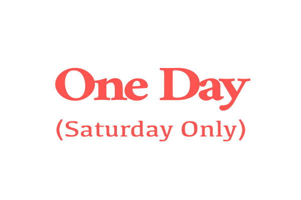 ADA MEMBERS Saturday only