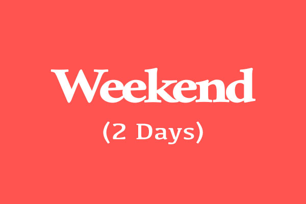 ADA MEMBERS Weekend (Two Days)